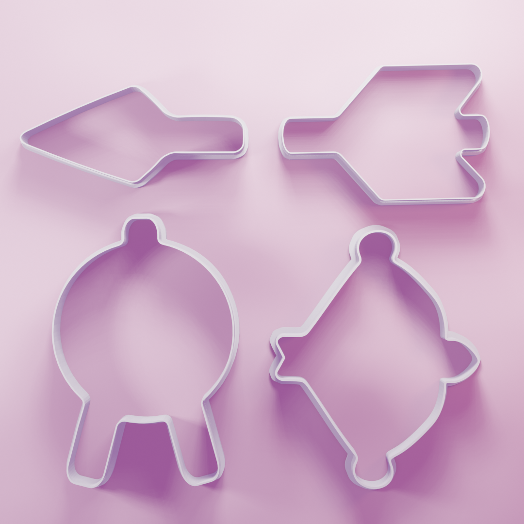 Archery Cookie Cutter Pack - Bow & Arrow