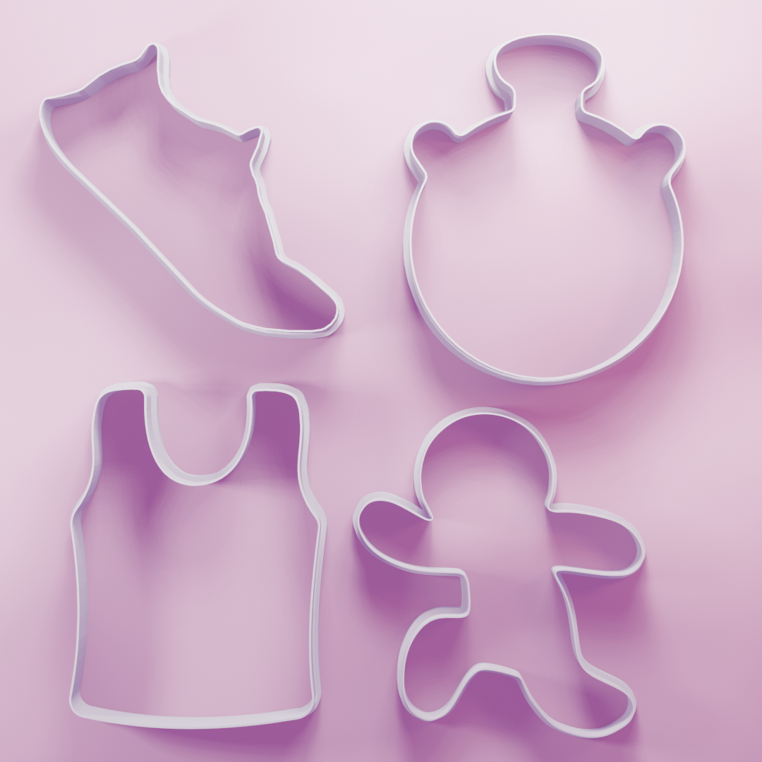 Running Athletics Cookie Cutter Pack