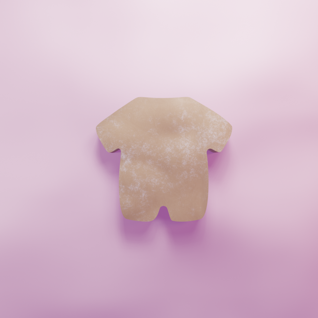 Baby clothes 2 Cookie Cutter Biscuit dough baking sugar cookie gingerbread