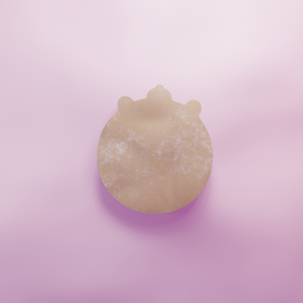 Bauble Cute Ears Cookie Cutter Biscuit dough baking sugar cookie gingerbread