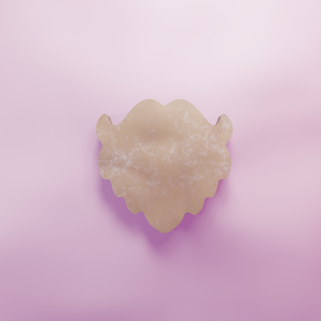 Beard and Tash Cookie Cutter Biscuit dough baking sugar cookie gingerbread