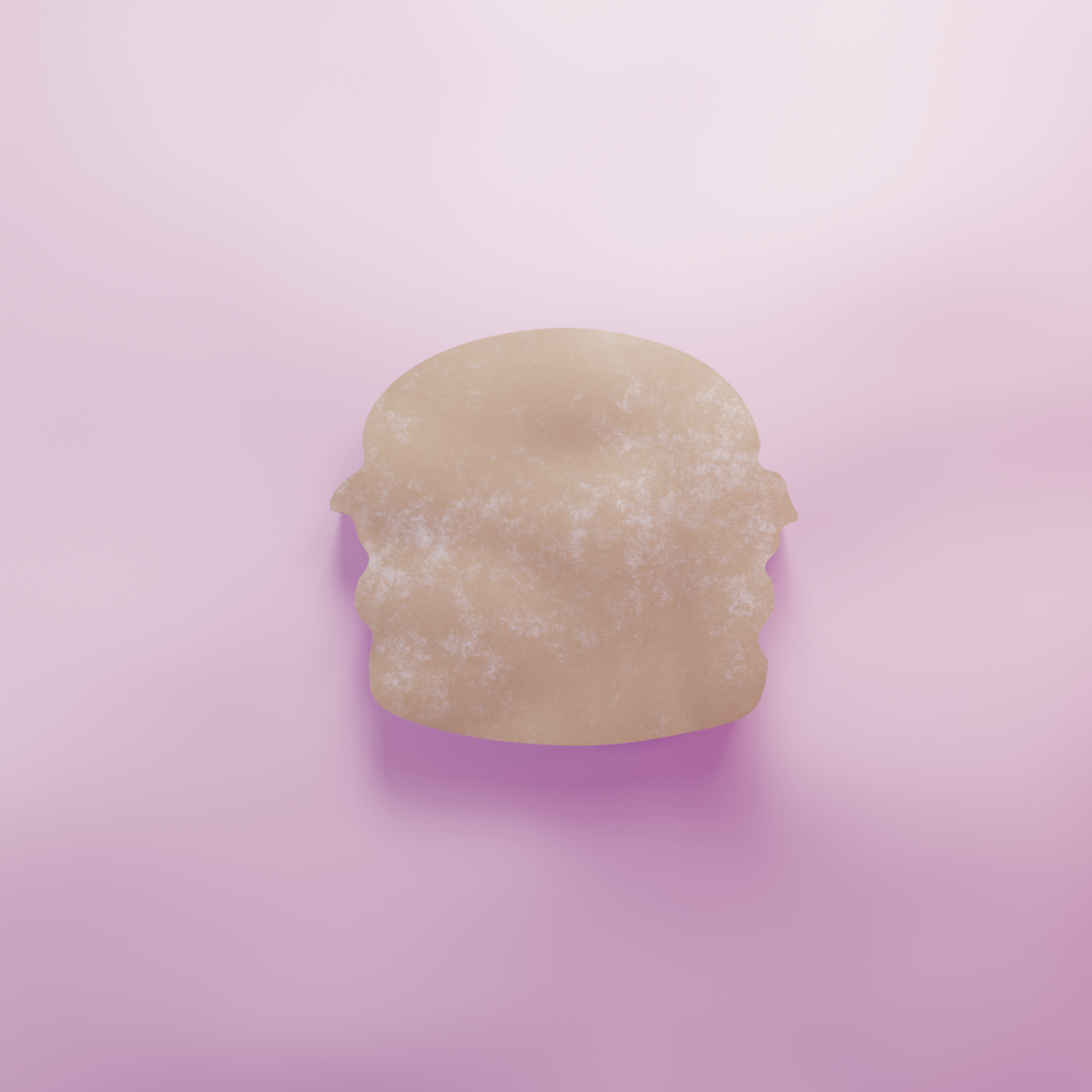 Burger Cookie Cutter Biscuit dough baking sugar cookie gingerbread