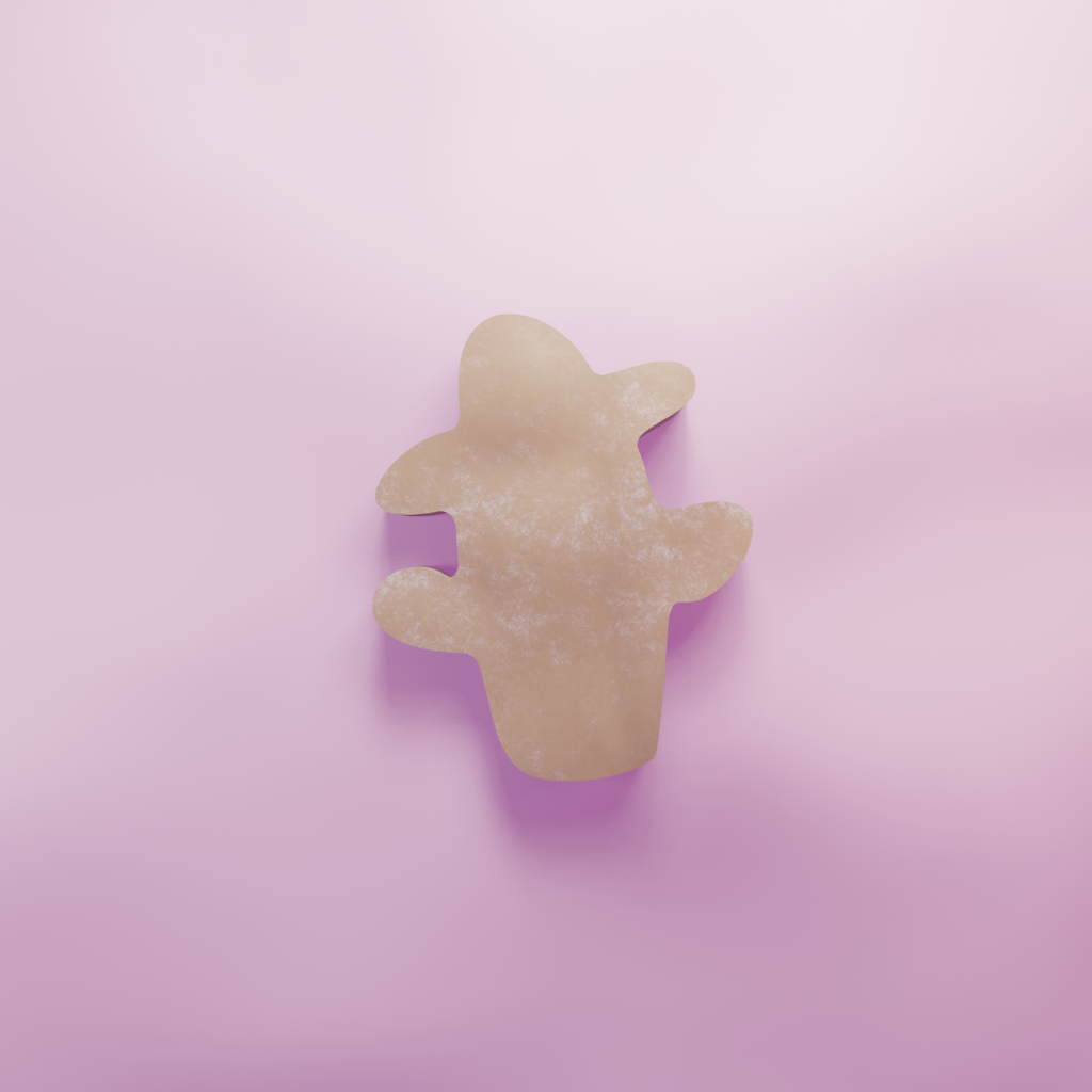 Cactus Pot Cookie Cutter Biscuit dough baking sugar cookie gingerbread