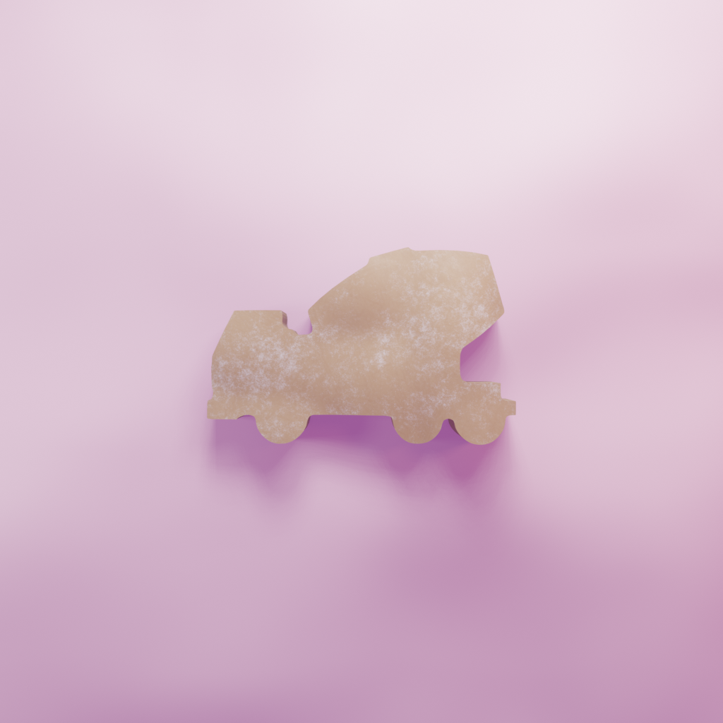 Cement Mixer Cookie Cutter Biscuit dough baking sugar cookie gingerbread