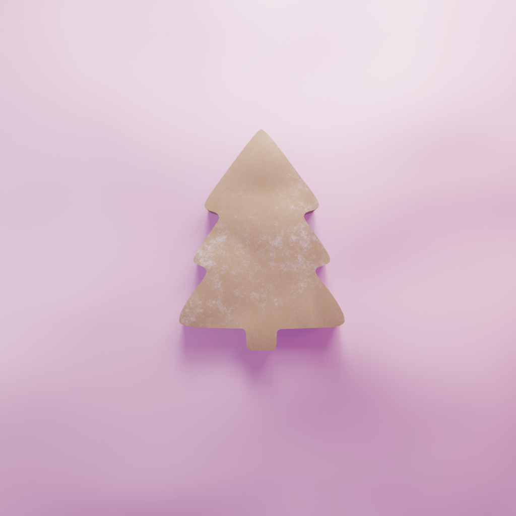 Christmas tree Cookie Cutter Biscuit dough baking sugar cookie gingerbread