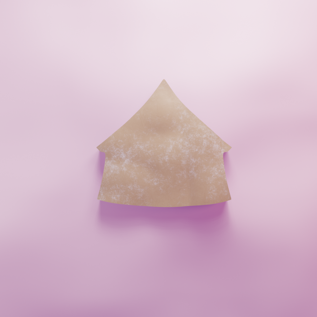 Circus tent Cookie Cutter Biscuit dough baking sugar cookie gingerbread