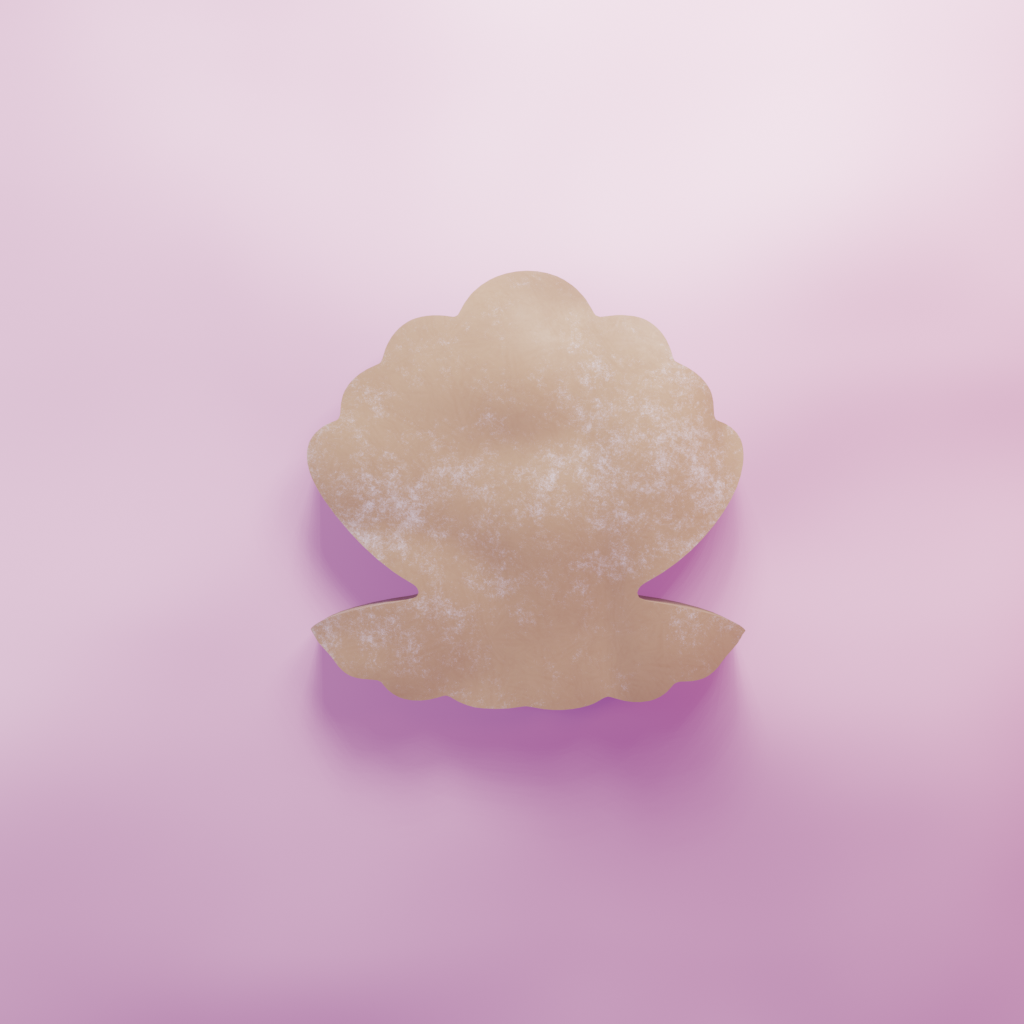 Clamshell Cookie Cutter Biscuit dough baking sugar cookie gingerbread