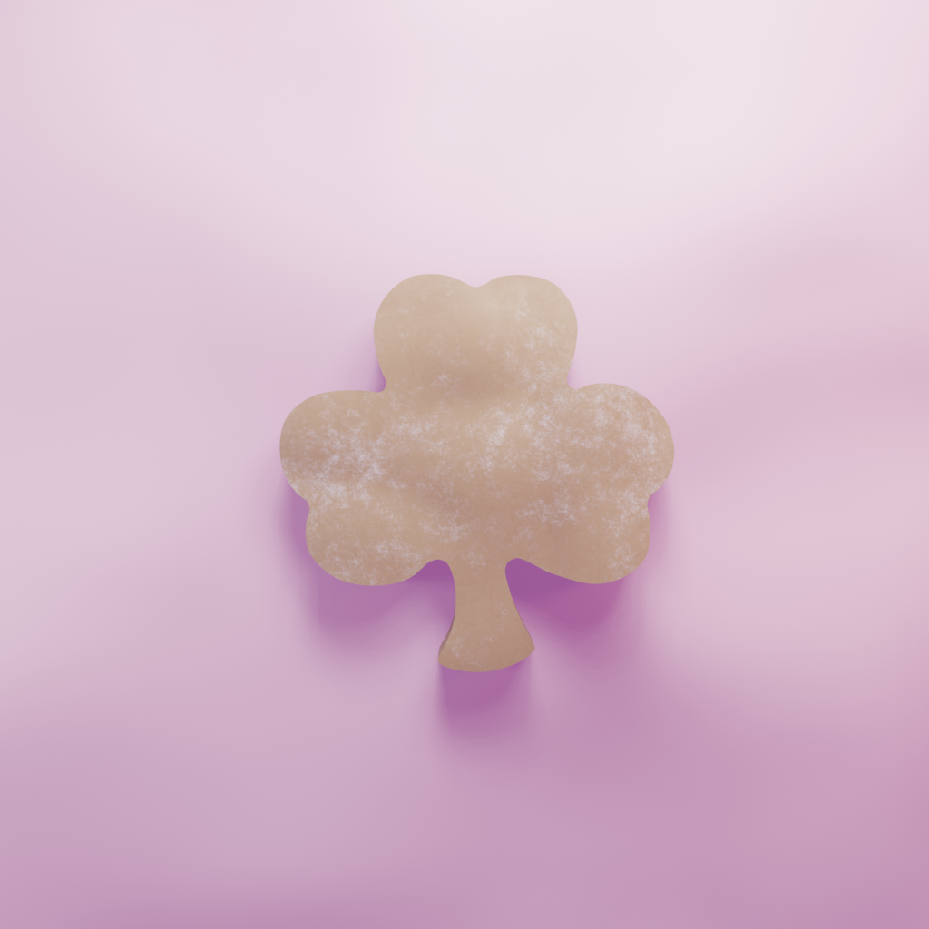 Clover Cookie Cutter Biscuit dough baking sugar cookie gingerbread