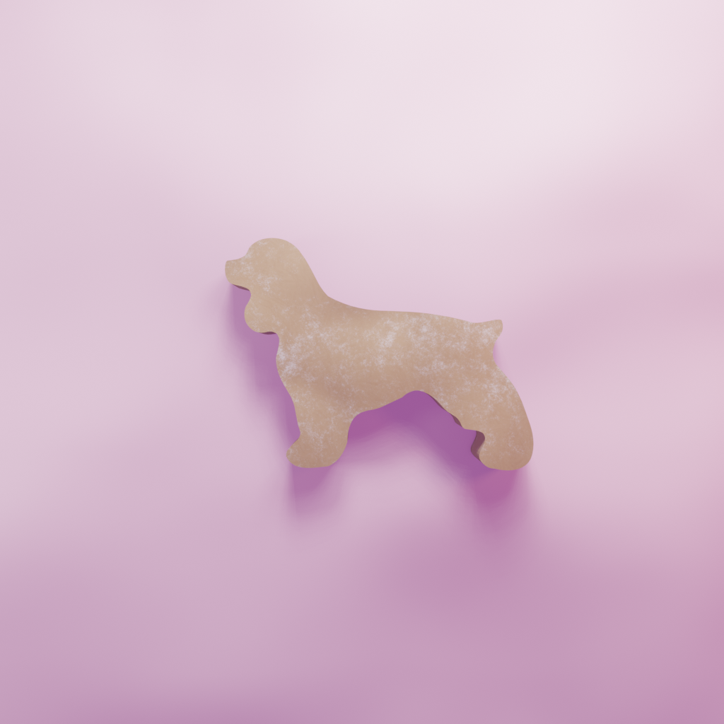 Cocker Spaniel Cookie Cutter Biscuit dough baking sugar cookie gingerbread