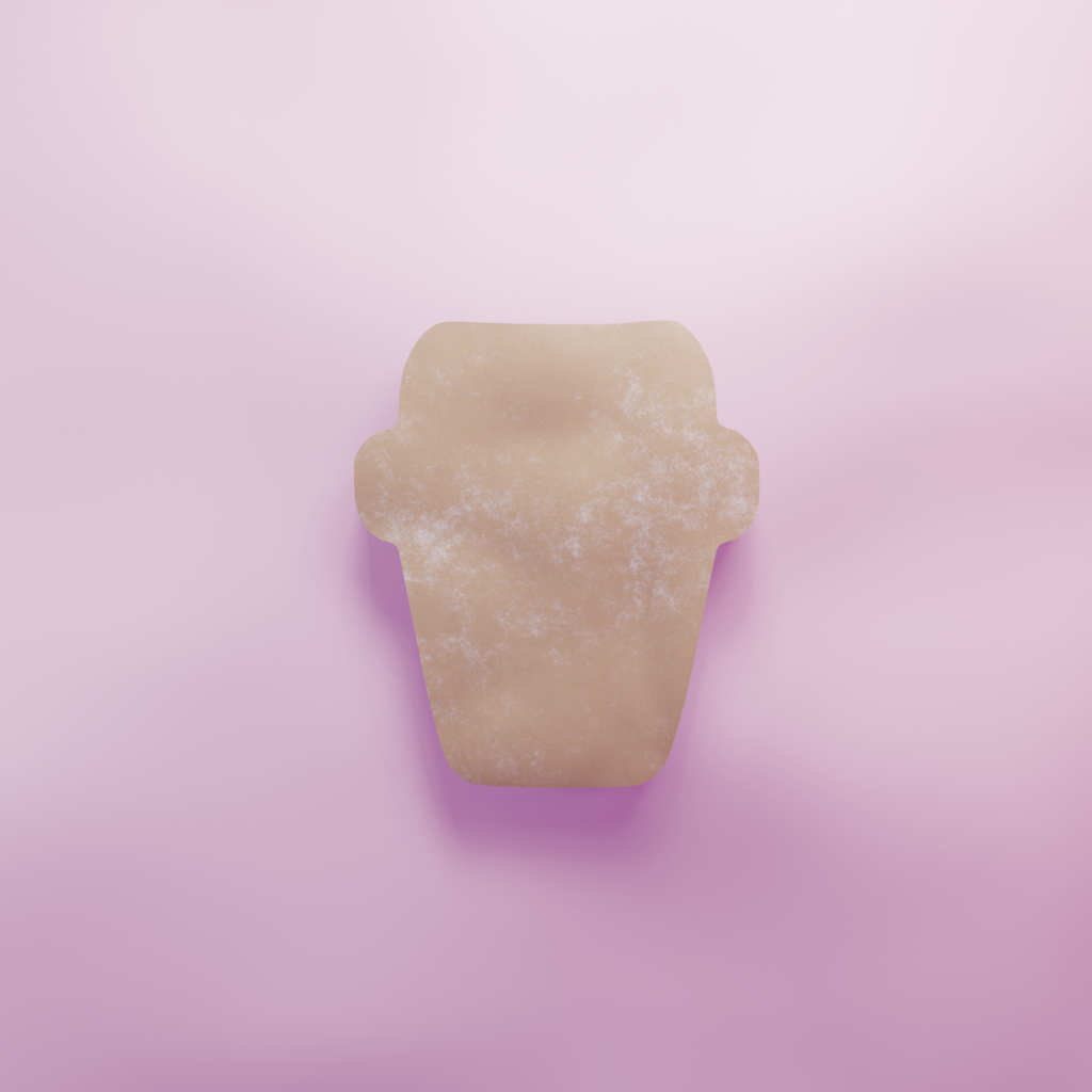 Coffee Travel Mug Cookie Cutter Biscuit dough baking sugar cookie gingerbread