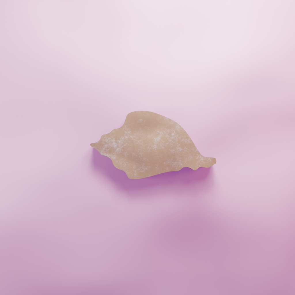 Conch Cookie Cutter Biscuit dough baking sugar cookie gingerbread