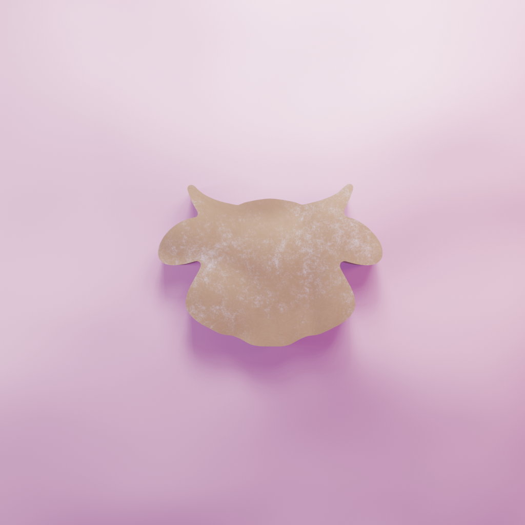 Cow Head Cookie Cutter Biscuit dough baking sugar cookie gingerbread