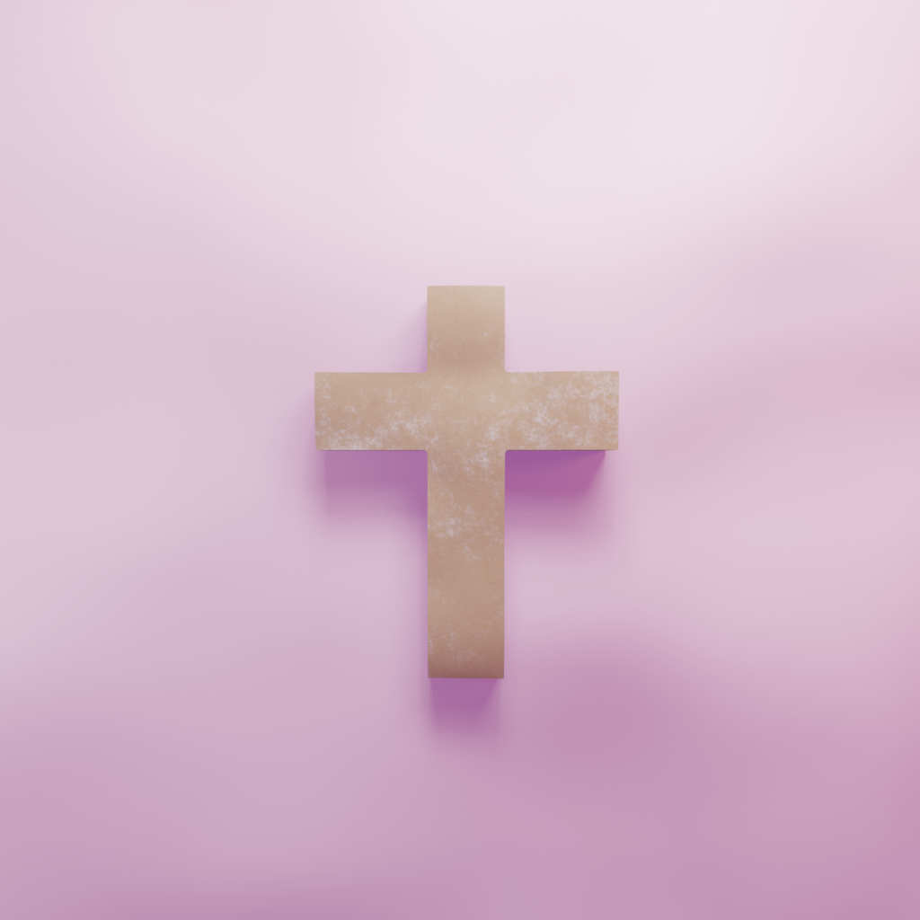 Cross Straight Cookie Cutter Biscuit dough baking sugar cookie gingerbread