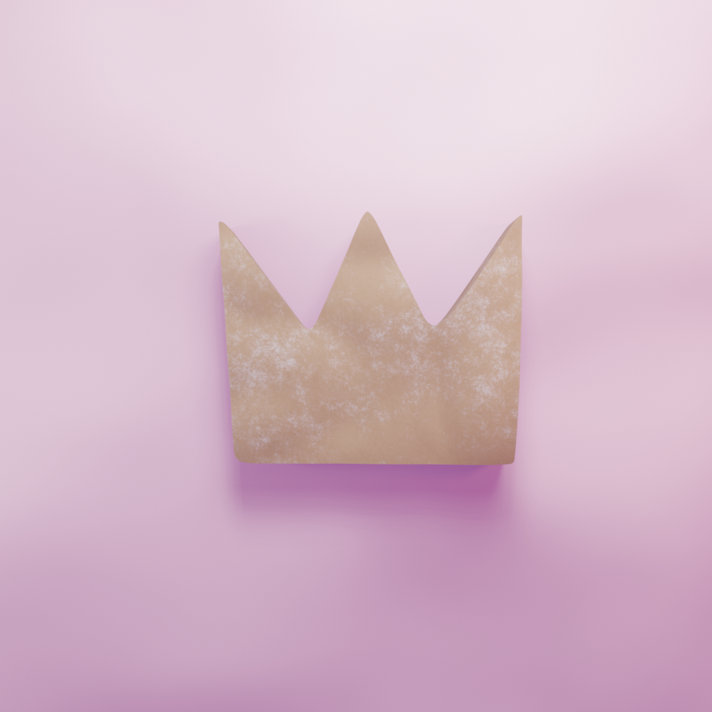 Crown Pointed Cookie Cutter Biscuit dough baking sugar cookie gingerbread