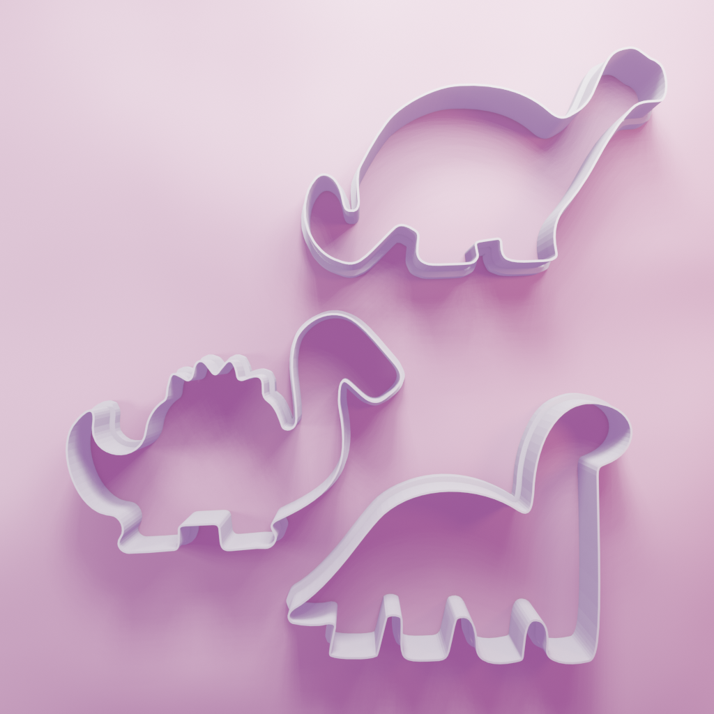 Dinosaur Pack – Cookie Cutters Biscuit dough baking sugar cookie gingerbread