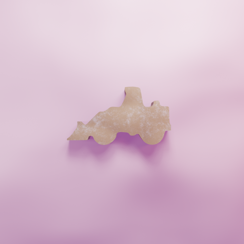 Digger Cookie Cutter Biscuit dough baking sugar cookie gingerbread