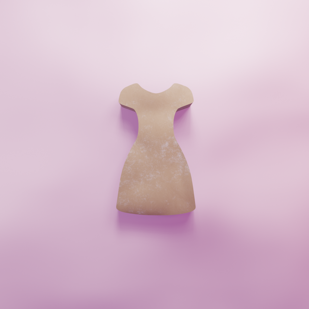 Dress short sleeve Cookie Cutter Biscuit dough baking sugar cookie gingerbread