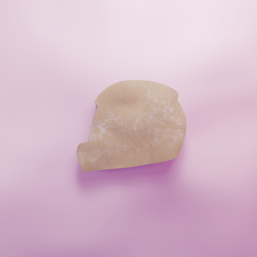 F1 Helmet Cookie Cutter Biscuit dough baking sugar cookie gingerbread