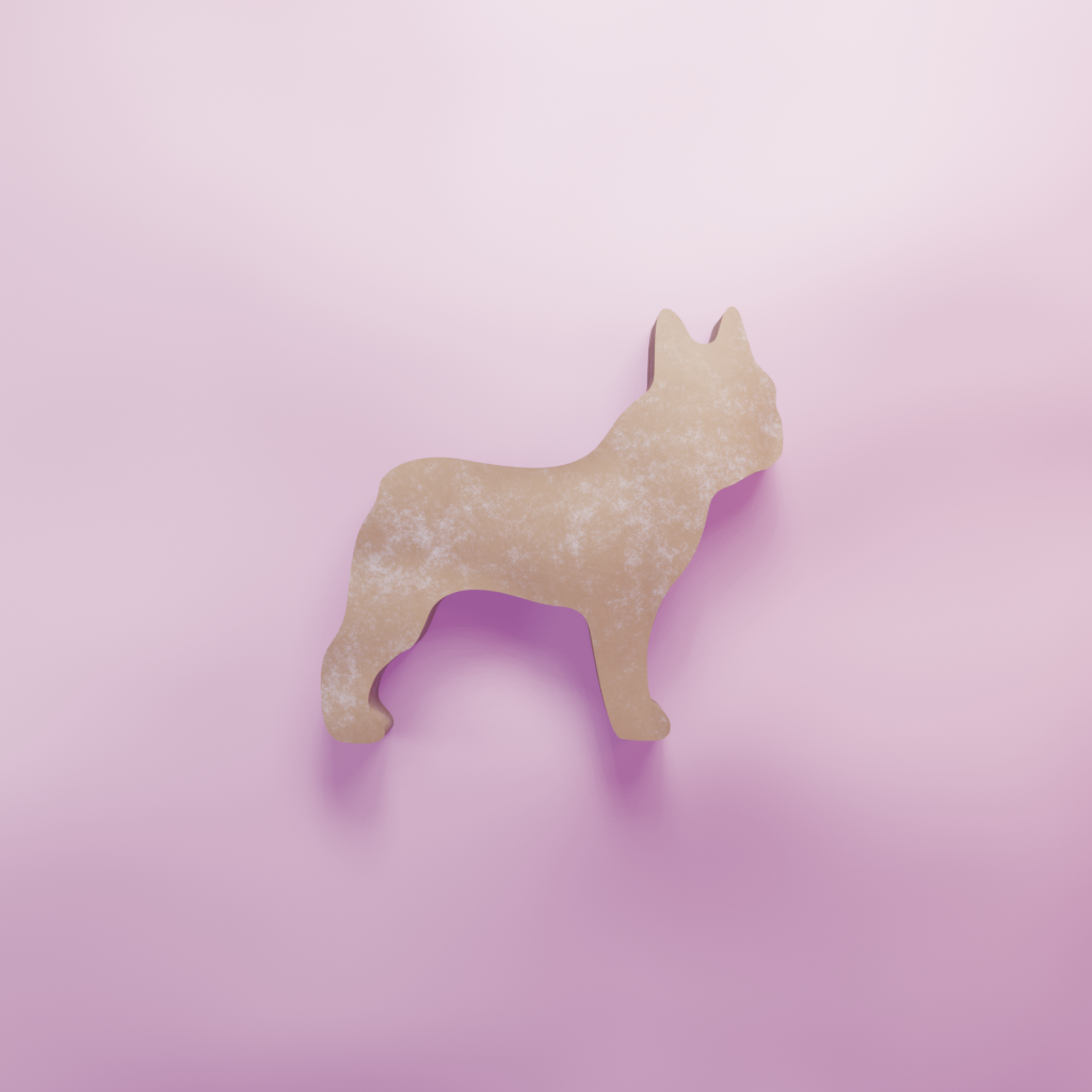French Bulldog Cookie Cutter Biscuit dough baking sugar cookie gingerbread