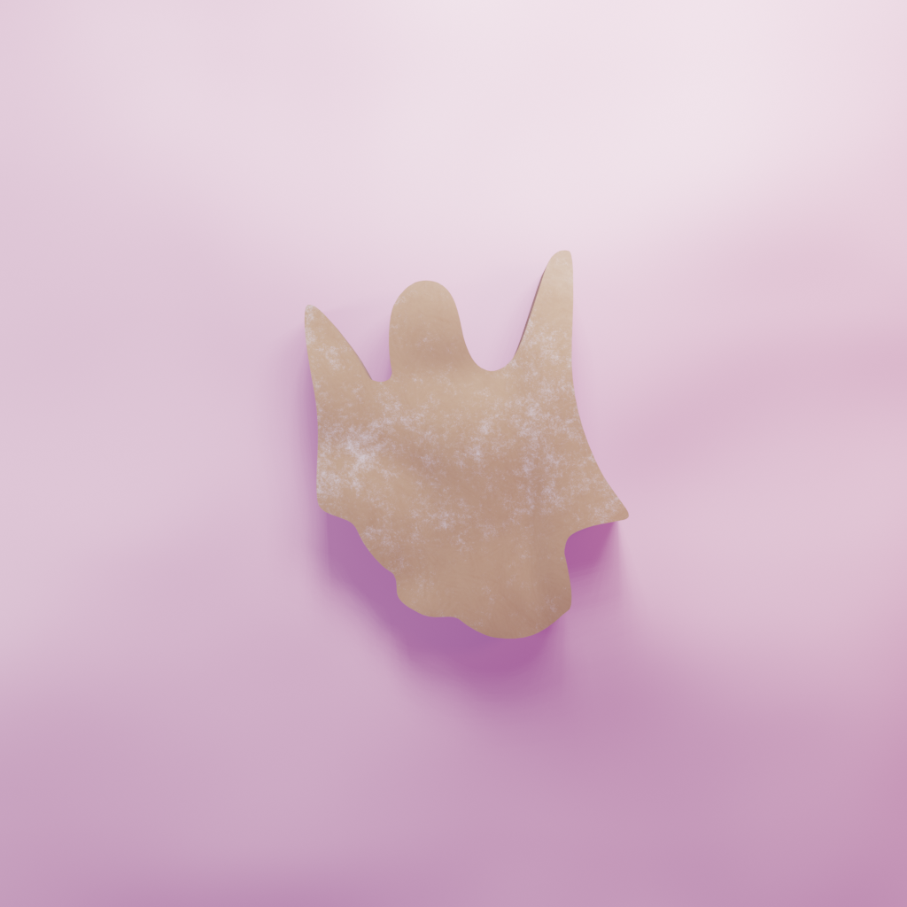 Ghost Halloween Cookie Cutter Biscuit dough baking sugar cookie gingerbread