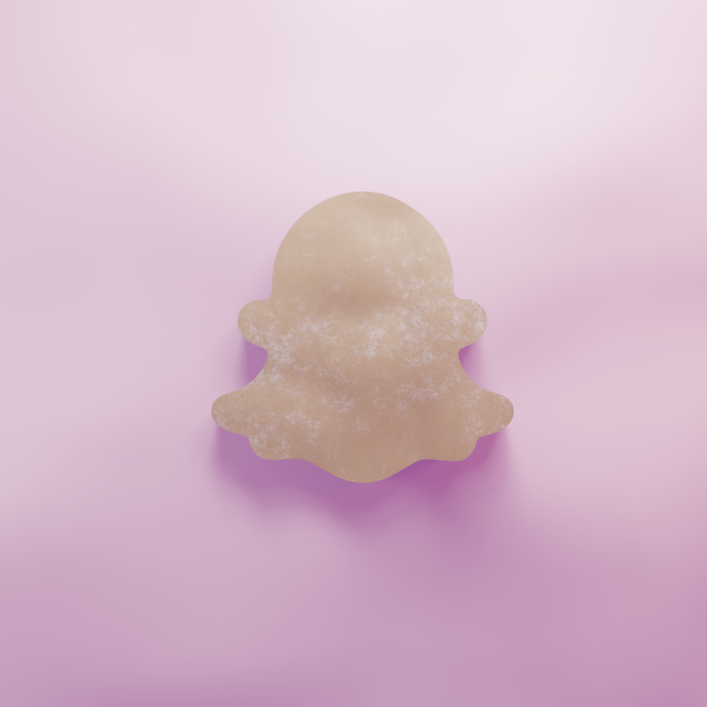 Ghost Halloween Cookie Cutter Biscuit dough baking sugar cookie gingerbread
