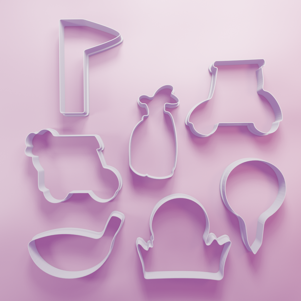 Golf Big Pack – Cookie Cutters Biscuit dough baking sugar cookie gingerbread