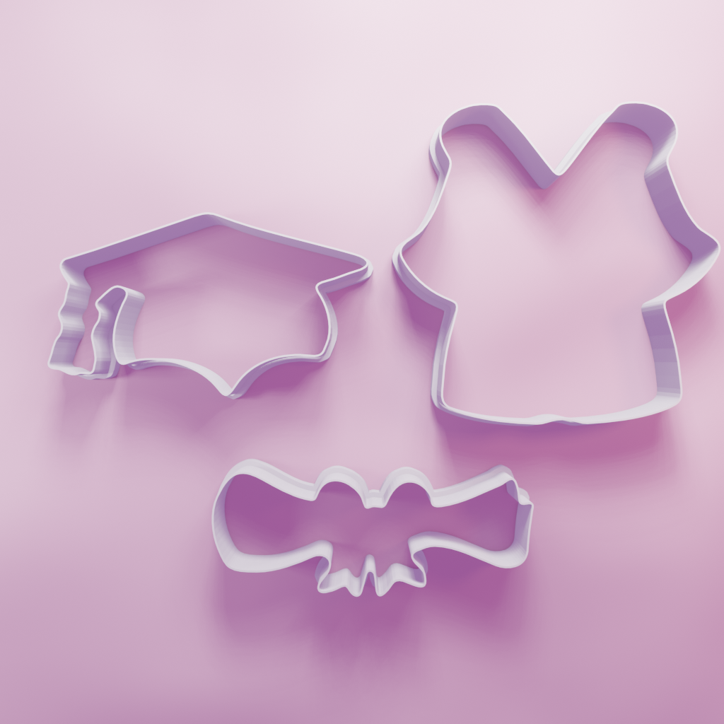 Graduation Pack – Cookie Cutters Biscuit dough baking sugar cookie gingerbread