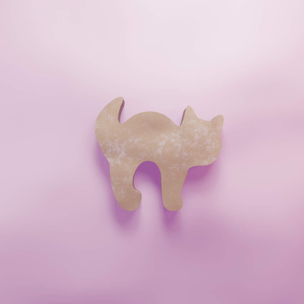 Halloween Cat Cookie Cutter Biscuit dough baking sugar cookie gingerbread