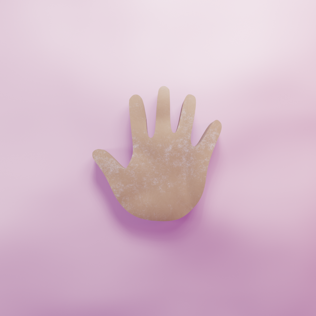 Hand Small Cookie Cutter Biscuit dough baking sugar cookie gingerbread