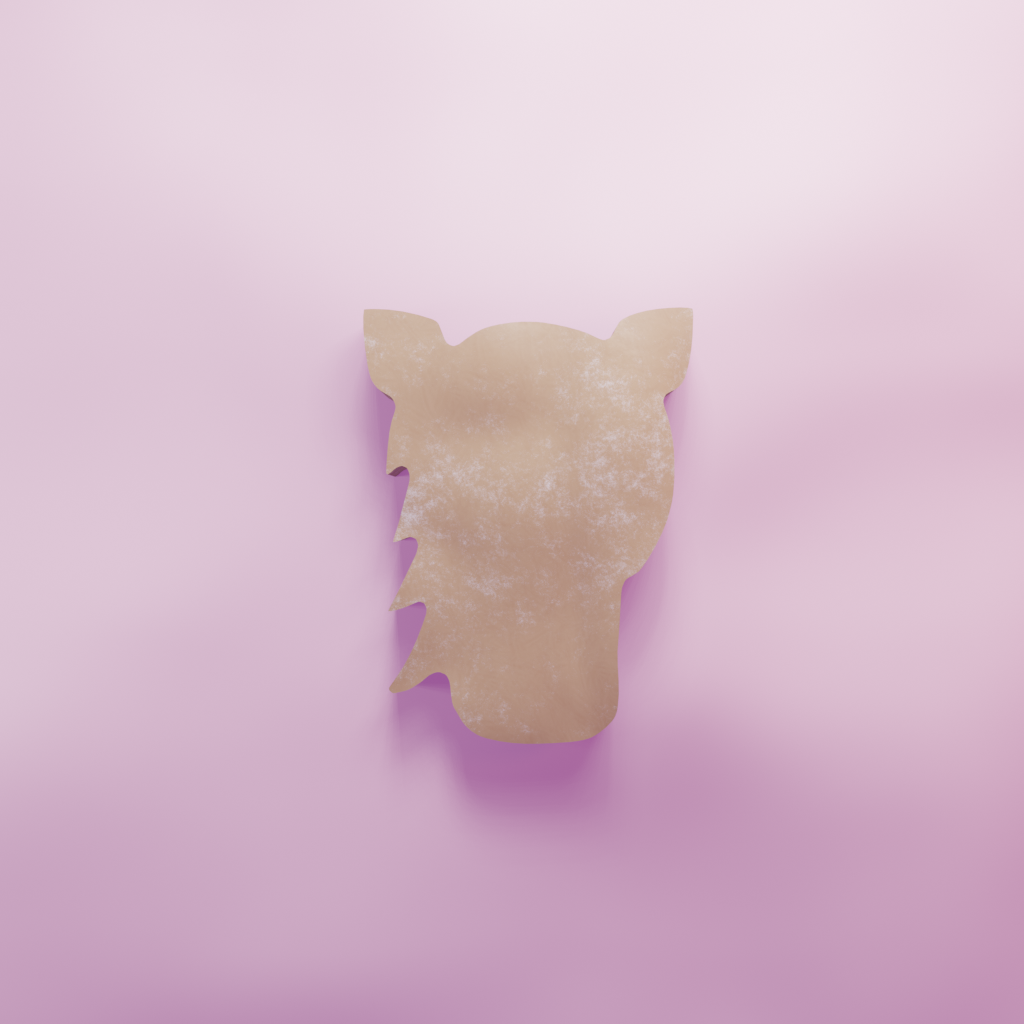 Horse Mane Cookie Cutter Biscuit dough baking sugar cookie gingerbread
