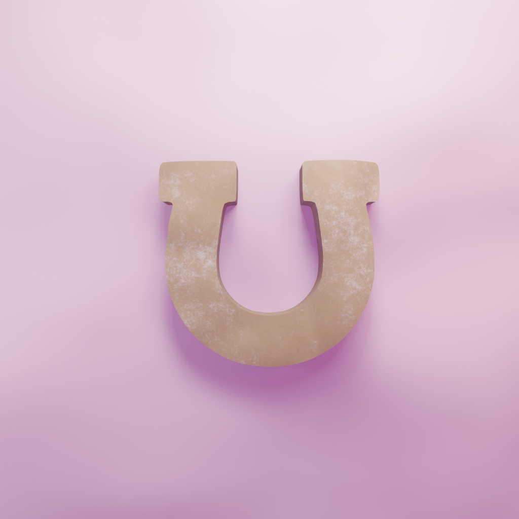 Horseshoe New Wider Cookie Cutter Biscuit dough baking sugar cookie gingerbread