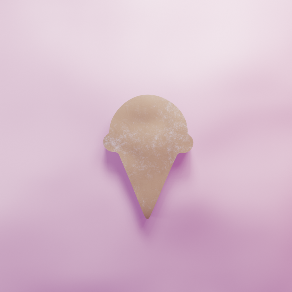 Ice Cream Cone Cookie Cutter Biscuit dough baking sugar cookie gingerbread