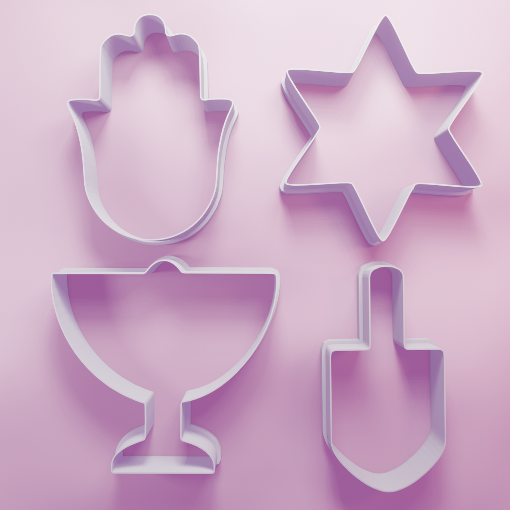 Jewish Pack – Cookie Cutters Biscuit dough baking sugar cookie gingerbread