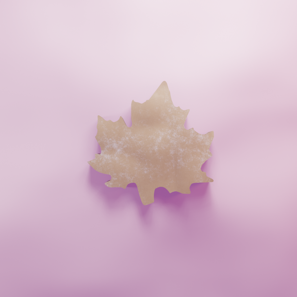 Leaf Cookie Cutter Biscuit dough baking sugar cookie gingerbread
