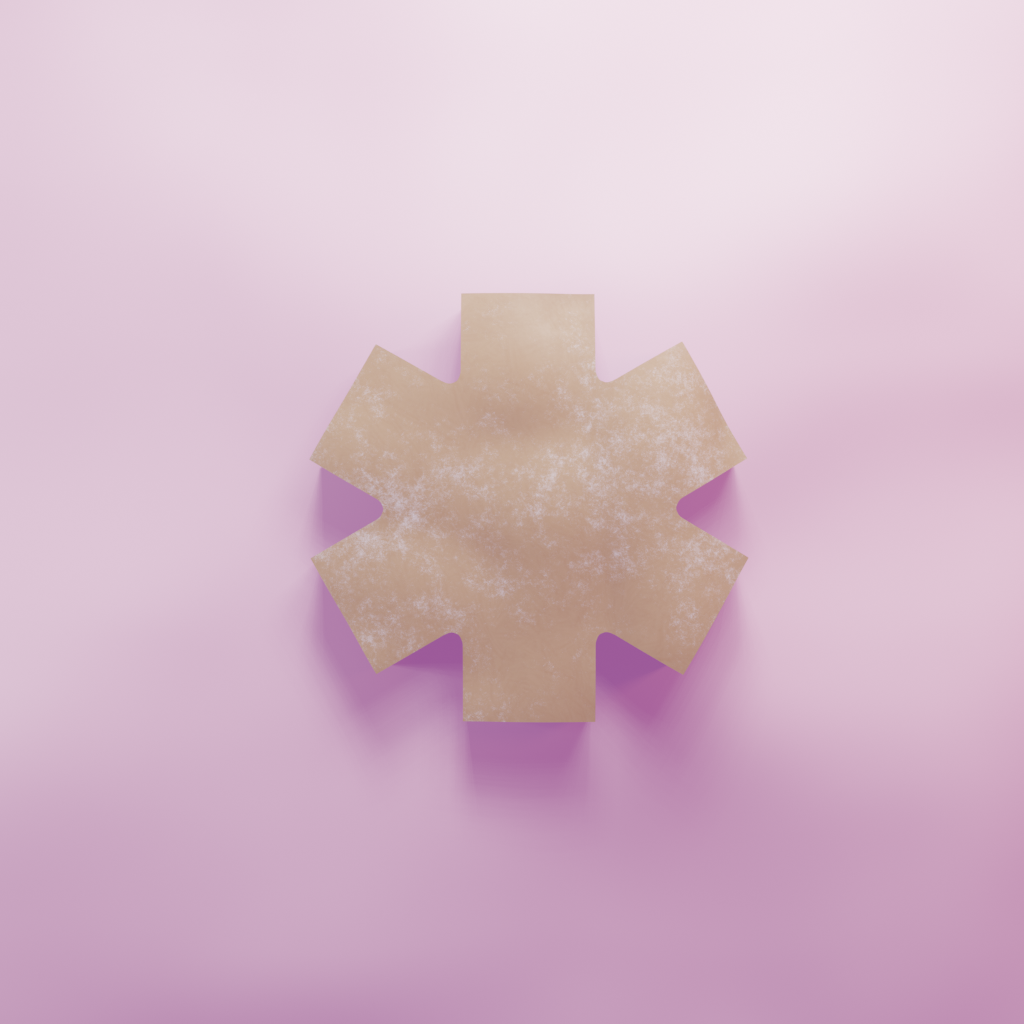 Medical symbol Cookie Cutter Biscuit dough baking sugar cookie gingerbread