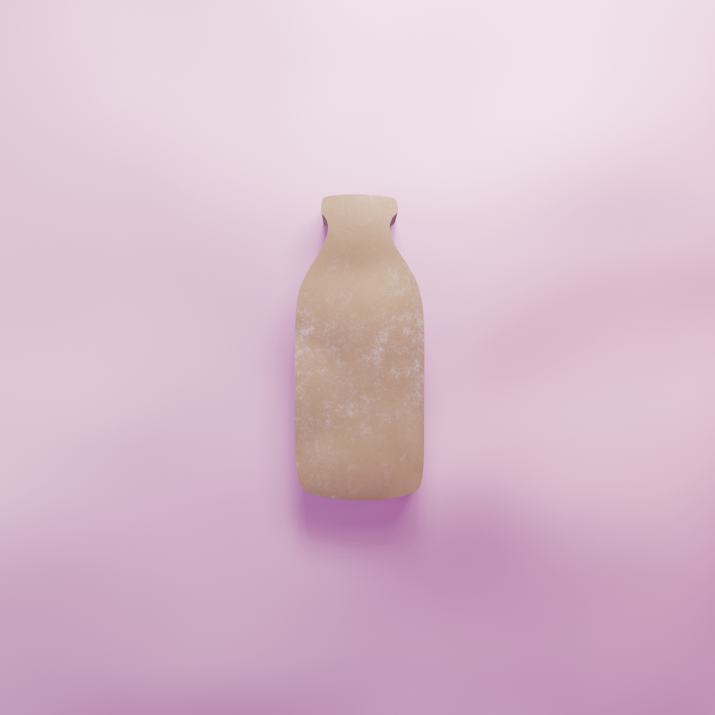 Milk Bottle Cookie Cutter Biscuit dough baking sugar cookie gingerbread