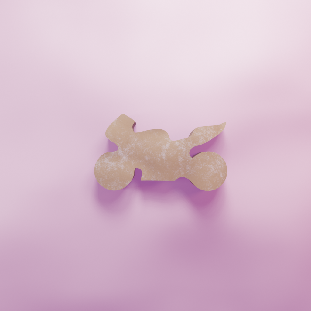 Motorbike Cookie Cutter Biscuit dough baking sugar cookie gingerbread