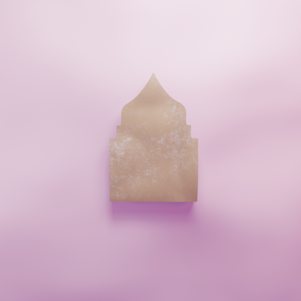 Arabic Door Cookie Cutter Biscuit dough baking sugar cookie gingerbread