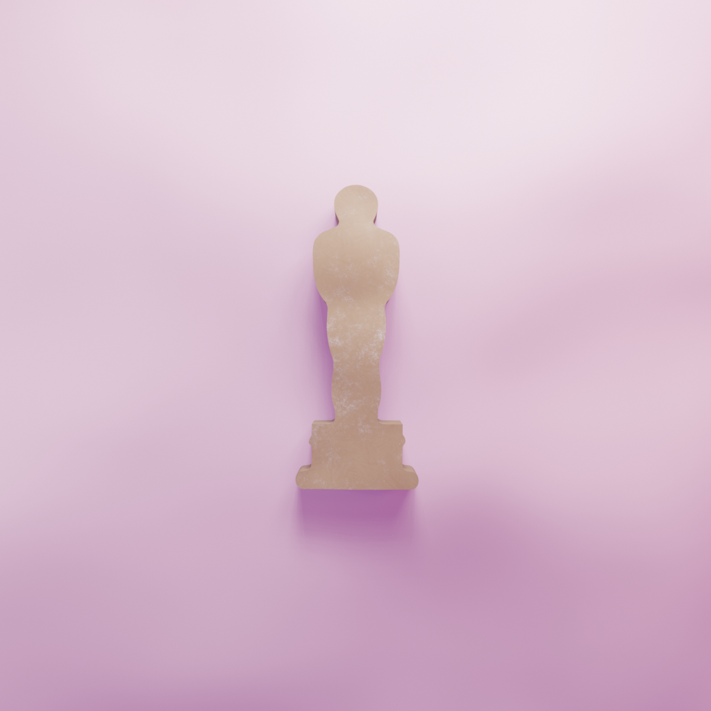 Oscar Cookie Cutter Biscuit dough baking sugar cookie gingerbread