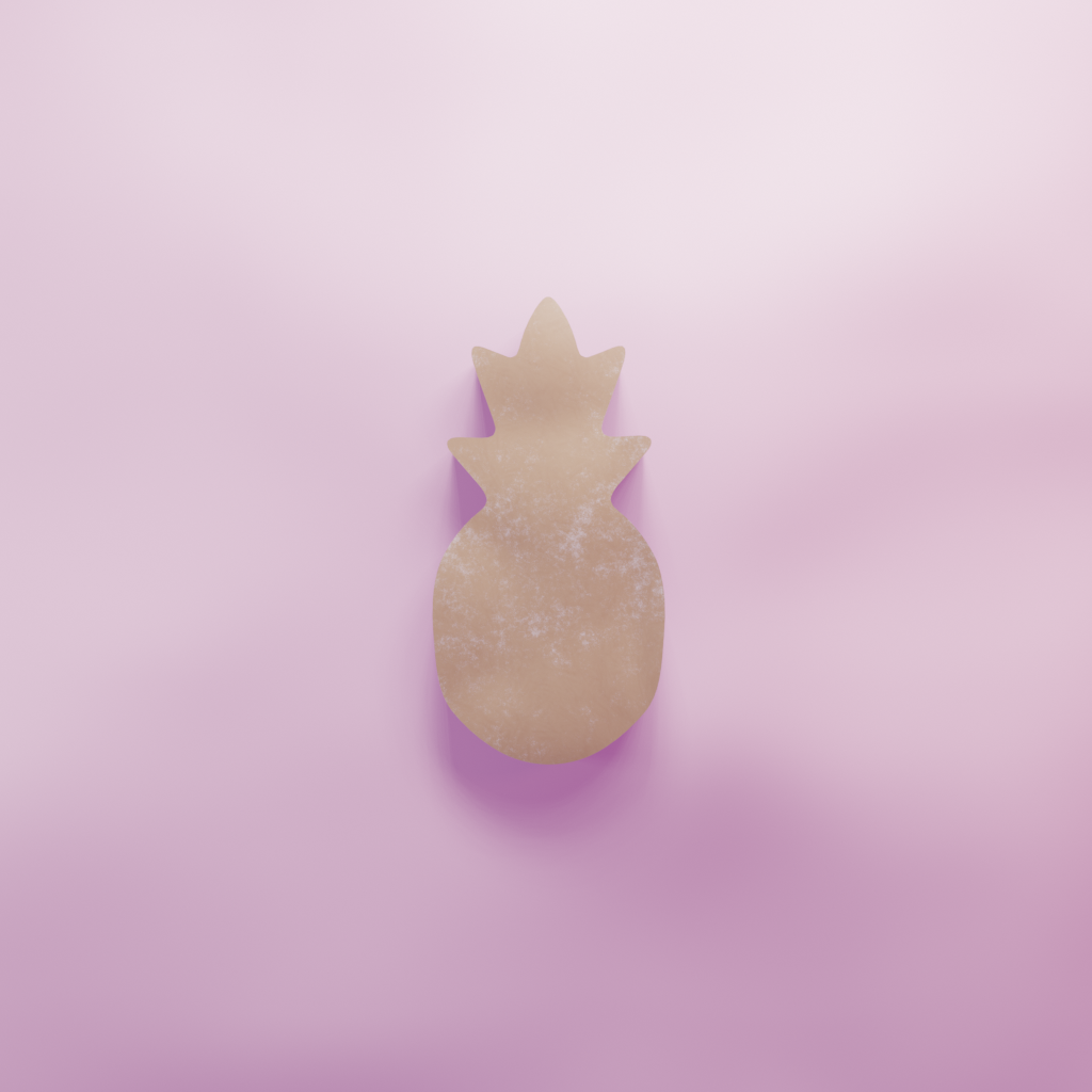 Pineapple Cookie Cutter Biscuit dough baking sugar cookie gingerbread