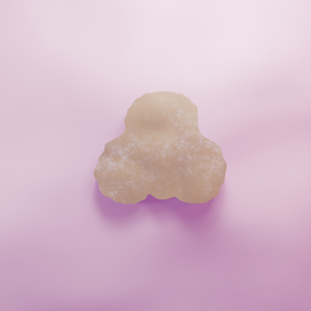 Poodle Head Cookie Cutter Biscuit dough baking sugar cookie gingerbread