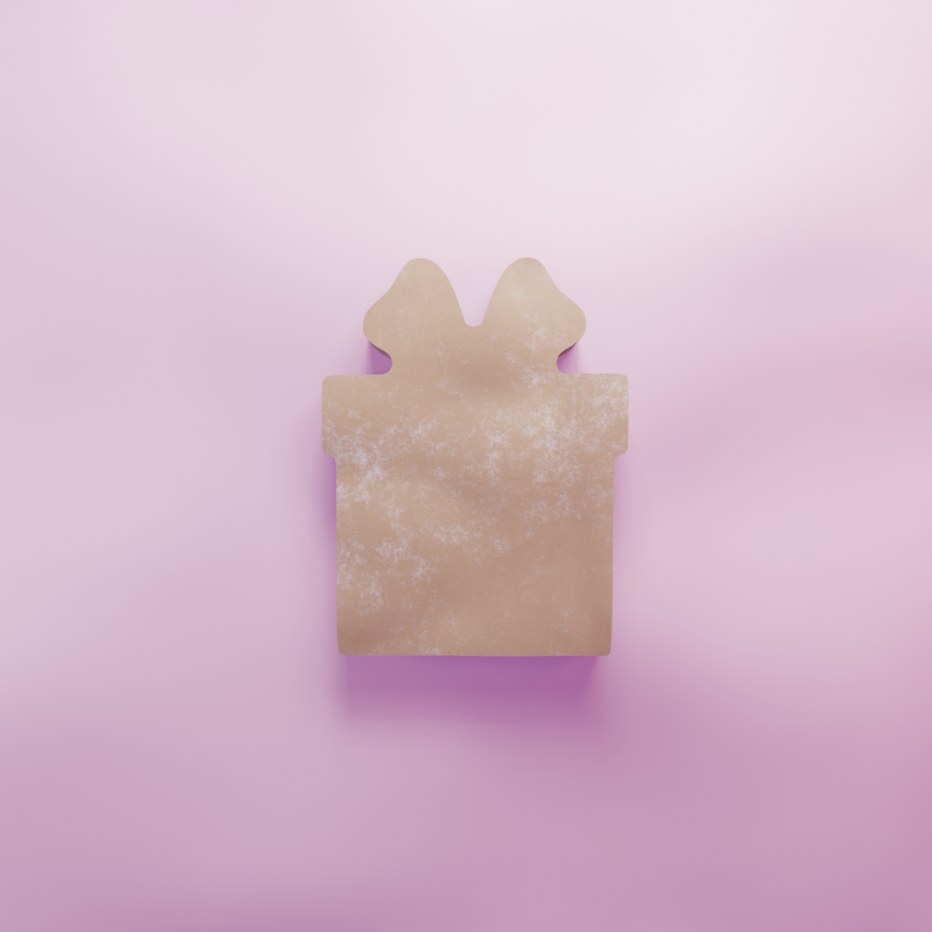 Present Cookie Cutter Biscuit dough baking sugar cookie gingerbread