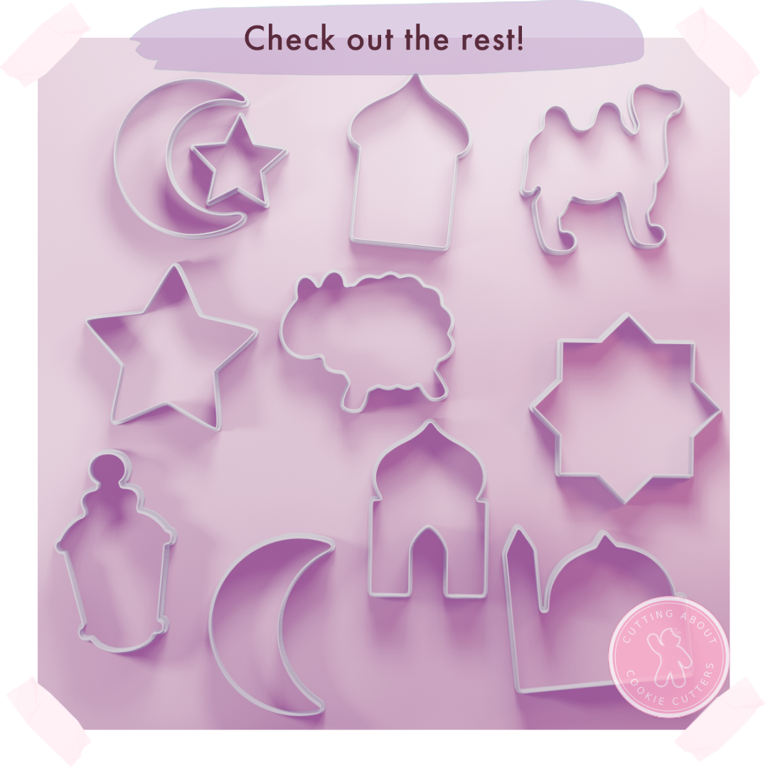 Arabic building Cookie Cutter - Ramadan Arabic Eid Islam