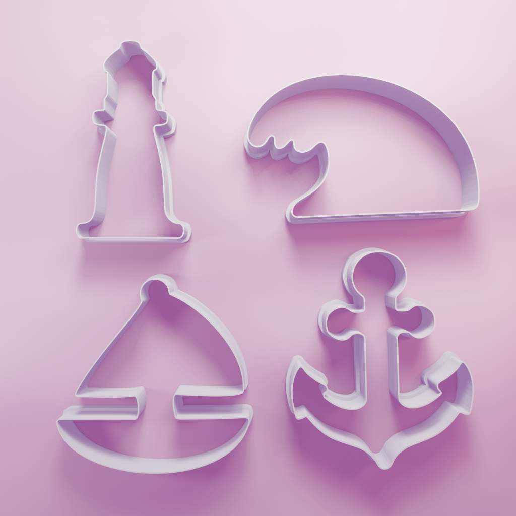 Sailing Pack – Cookie Cutters Biscuit dough baking sugar cookie gingerbread