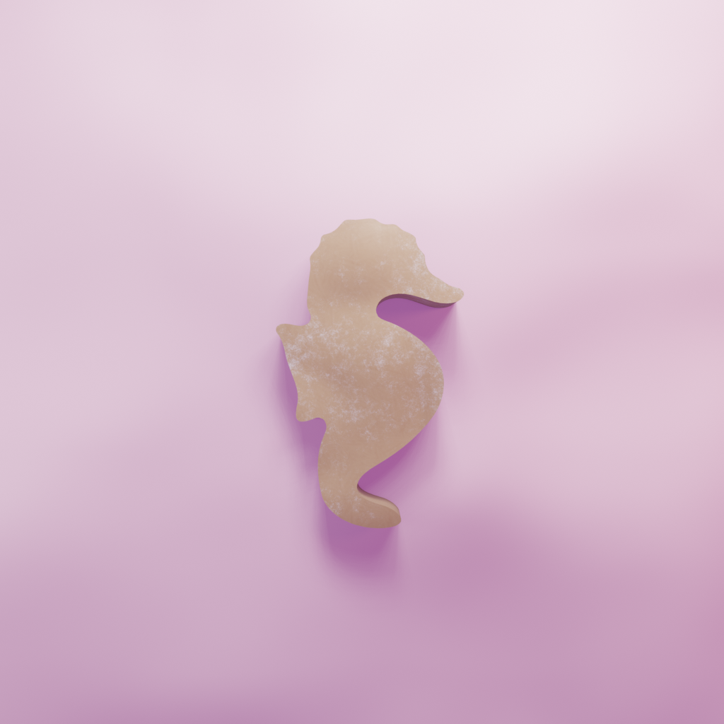 Seahorse Cookie Cutter Biscuit dough baking sugar cookie gingerbread