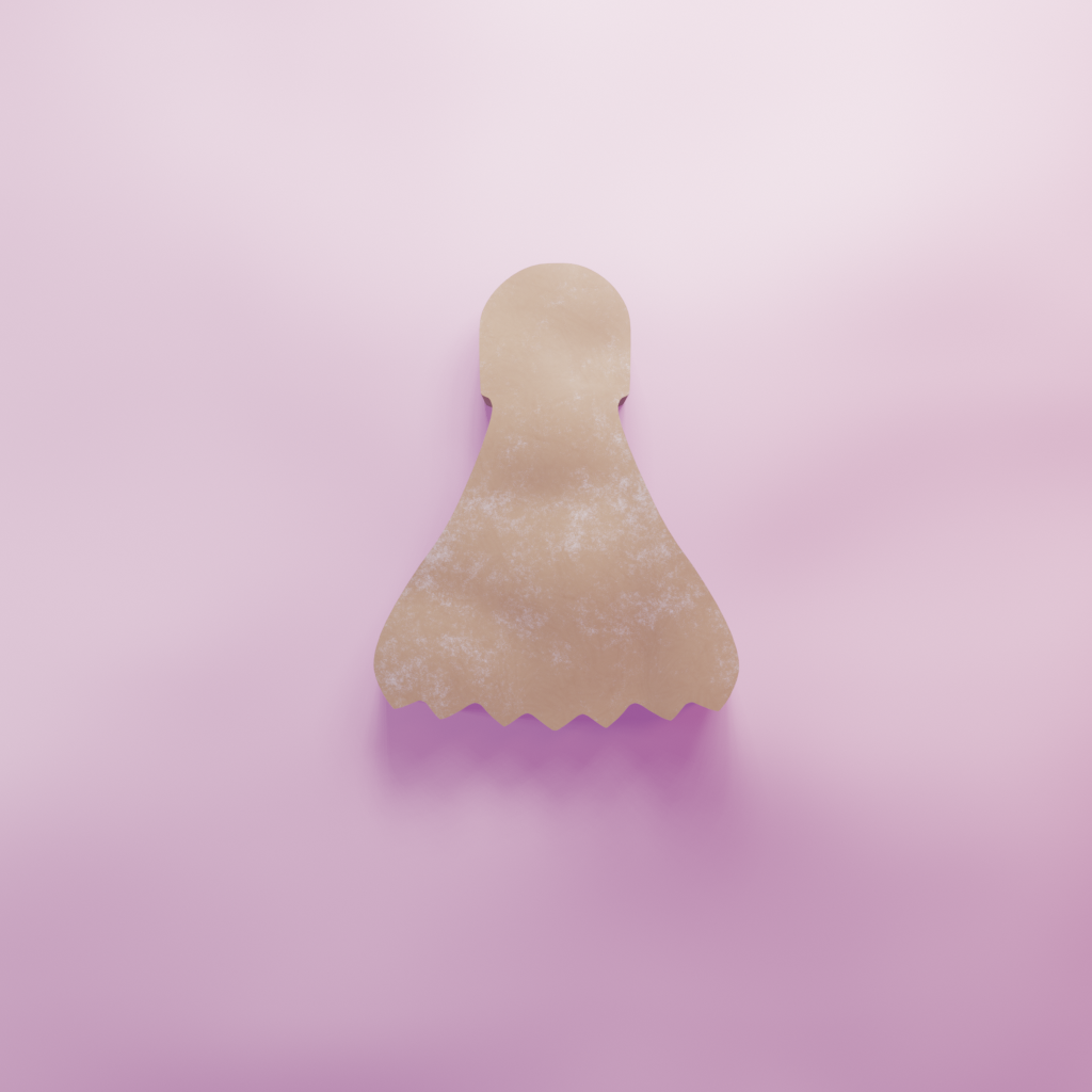 Shuttlecock Cookie Cutter Biscuit dough baking sugar cookie gingerbread