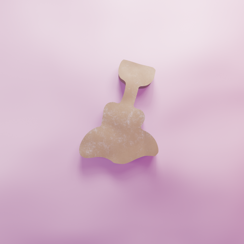 Spade in sand Cookie Cutter Biscuit dough baking sugar cookie gingerbread