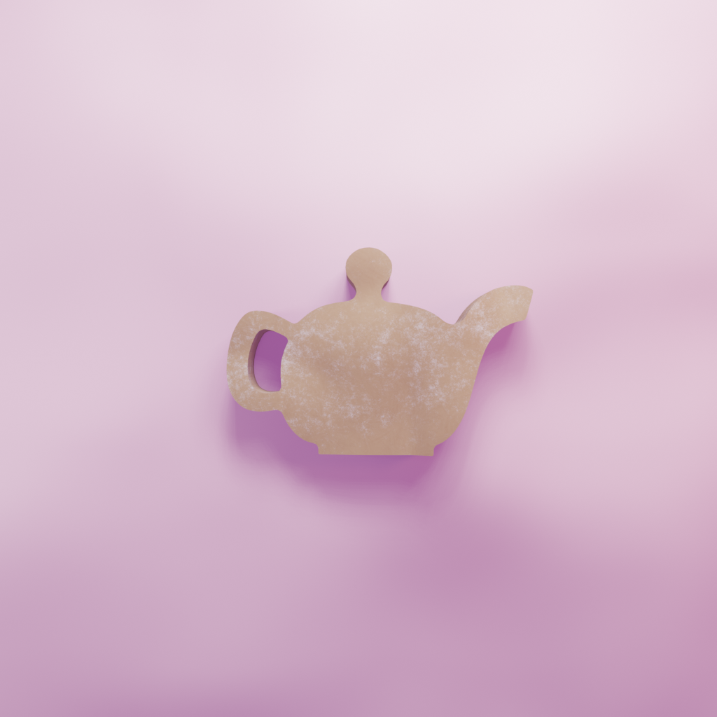 Teapot Cookie Cutter Biscuit dough baking sugar cookie gingerbread