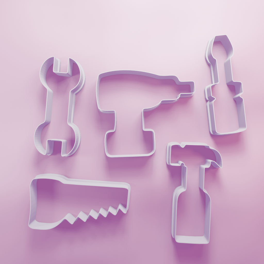 Tools Pack – Cookie Cutters Biscuit dough baking sugar cookie gingerbread