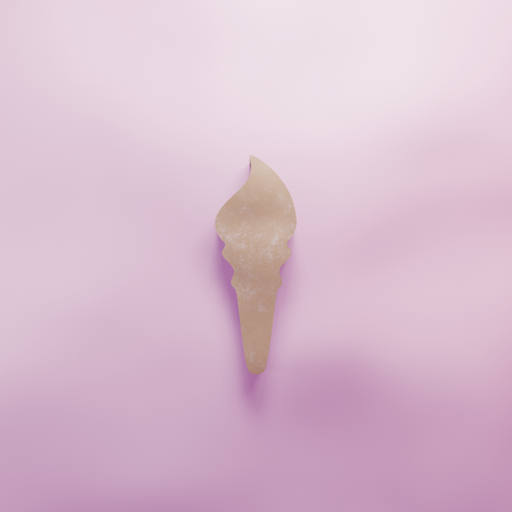 Torch Olymipc Cookie Cutter Biscuit dough baking sugar cookie gingerbread